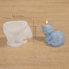 Unique Silicone Mold Aromatherapy Moulds Cute Cat Shape Silicone Candle Mold Crafts Molds Suitable for Making Candle