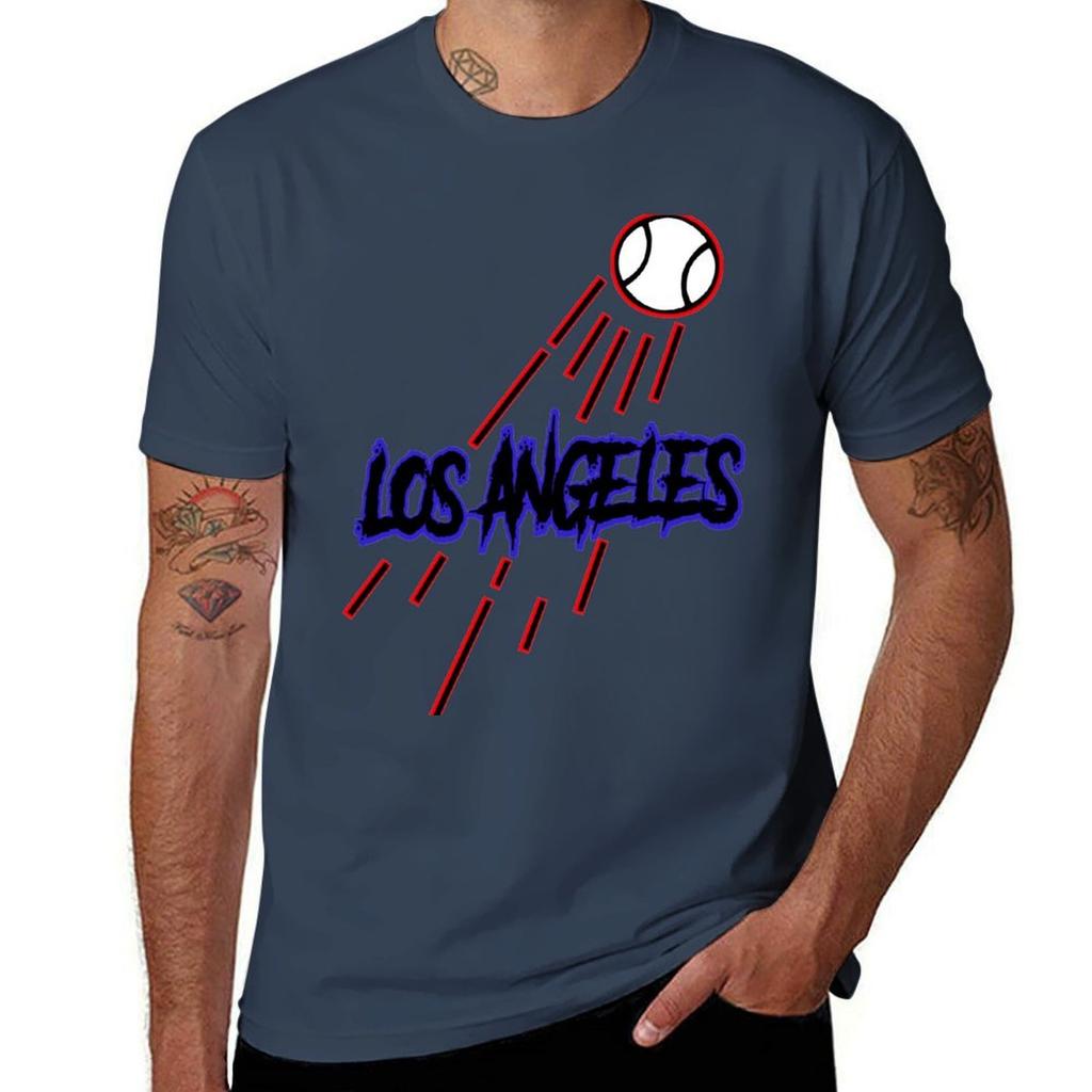 Los Angeles Baseball TShirt Casual Daily Outfit TShirt
