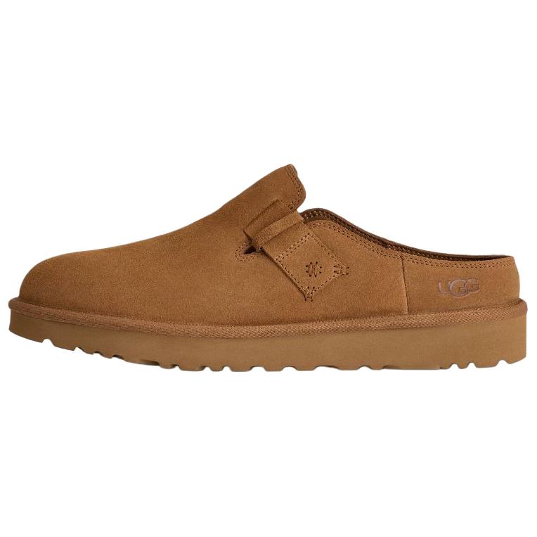 UGG Campout Versatile Retro EVA Anti-Wear Open-Toe Slippers Men slippers Brown 1178852-CHE 38