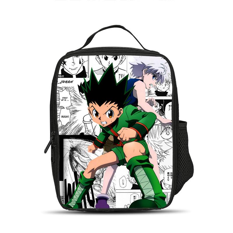 HUNTER × HUNTER Ice Bag Anime Printed Kindergarten Primary School Boys and Girls New Large Capacity Lightweight and Compact