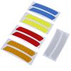 2Pcs Car Bumper Reflective Warning Strip Decal Stickers Auto Accessories