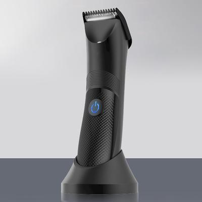 Erkekler İçin Elektrikli Saç Kesme Makinesi Kasık Düzeltici Vücut Kılı Tıraş Makinesi Su Geçirmez USB Şarjlı