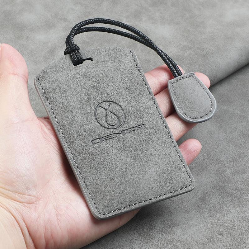 Car Smart NFC Card Key Case Cover Key Bag Shell Holder Protection Fob For Denza D9 N8 N7 Keychain Auto Styling Accessories