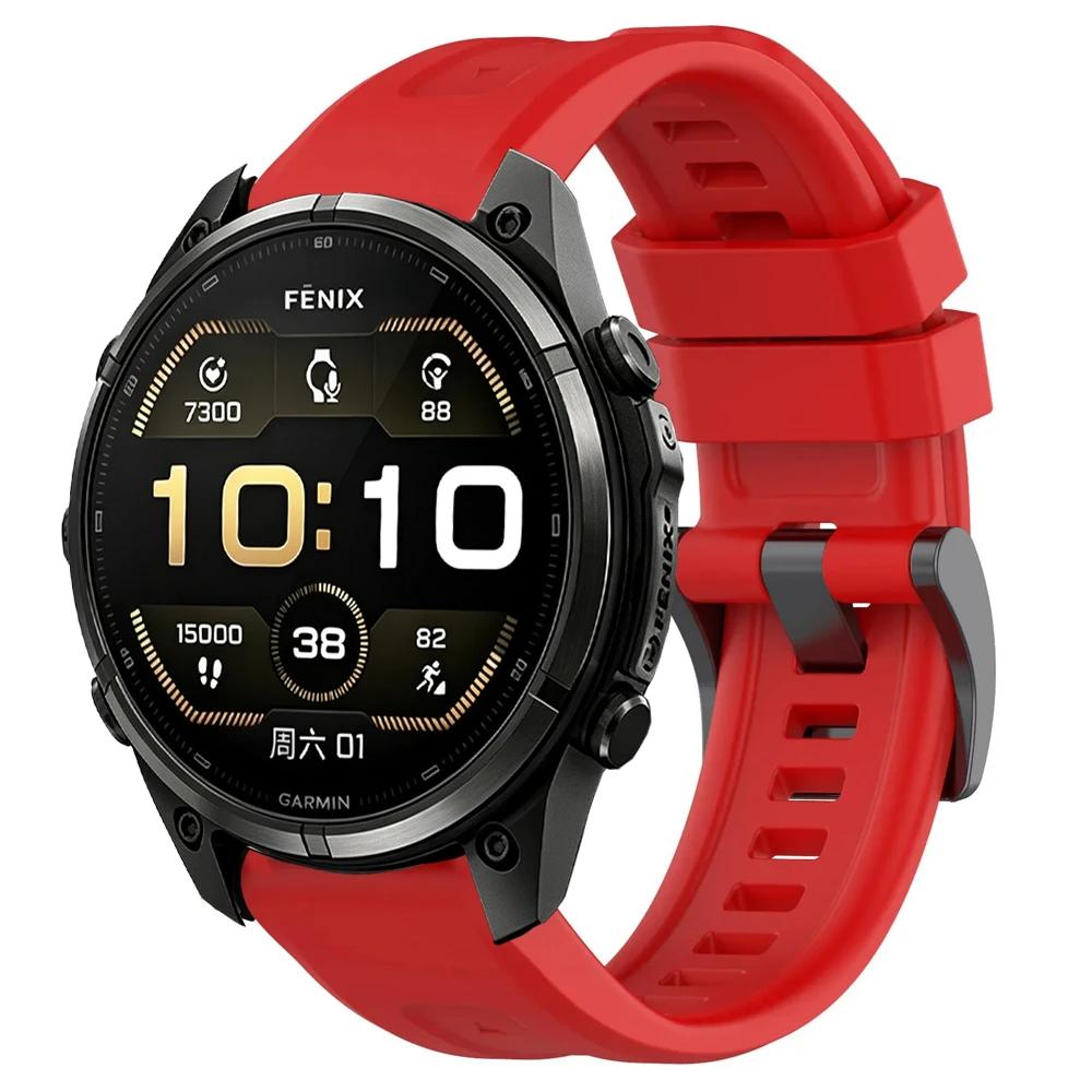 Quick Fit 26mm 22mm 20mm Silicone Band for Garmin Garmin Fenix 9 9 Pro 51mm 47mm 43mm Bracelet Garmin Instinct 3 50mm 45mm Strap