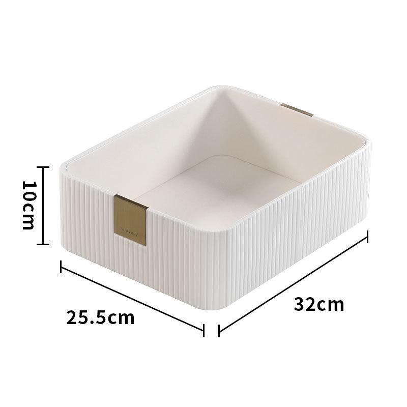 Storage Box Large Capacity Socks Shorts Divided Sorting Artifact 3-in-1 Storage Box