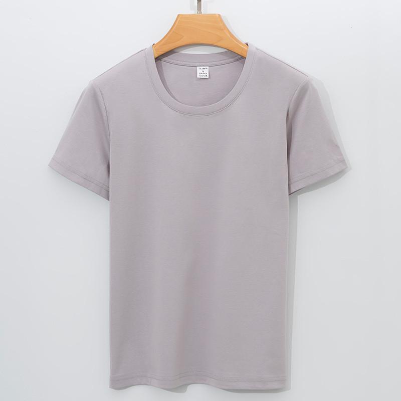 Silk Cotton T Shirt For Women With Uv Protection And Breathable Fabric For Casual Summer Wear