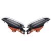 Durable-1 Pair Fog Light Left Right Fog Lights Driving Lamps Cover For-BMW 3 Series E46 4 Door 1999 2000 2001 LED Car Day Light