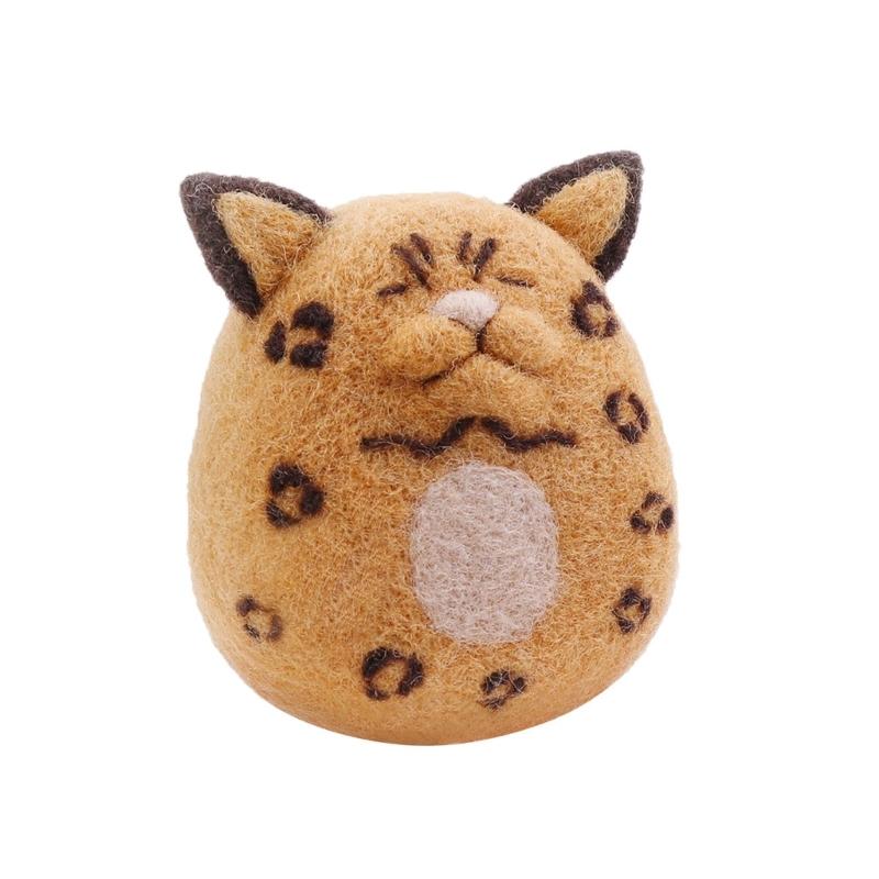 Wool Felt for Beginners DIY Needle Felting Kits Handmade Dolls Tool Art Crafts