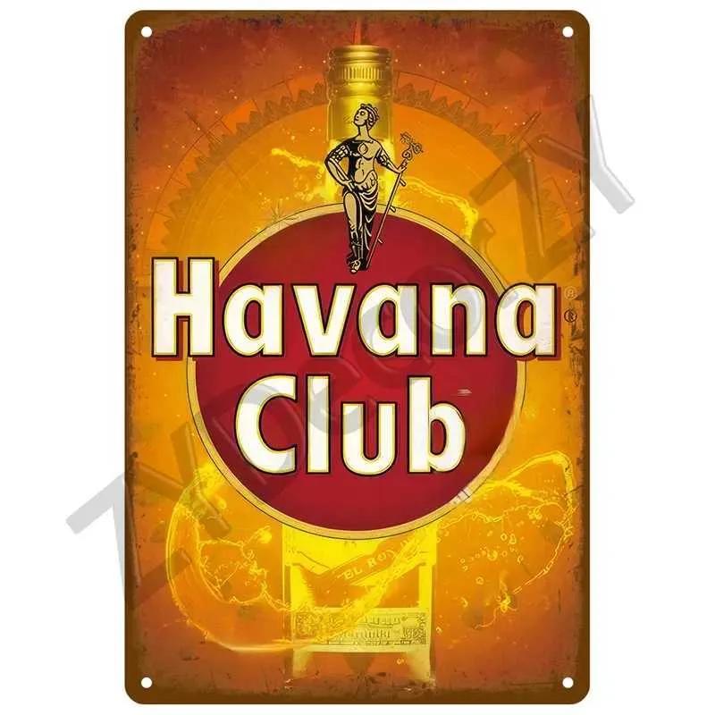 Vintage Poster Cocktail Tin Signboard Metal Signboard Decorative Wall Art Home Decoration Bar Club People Cave Iron Painting