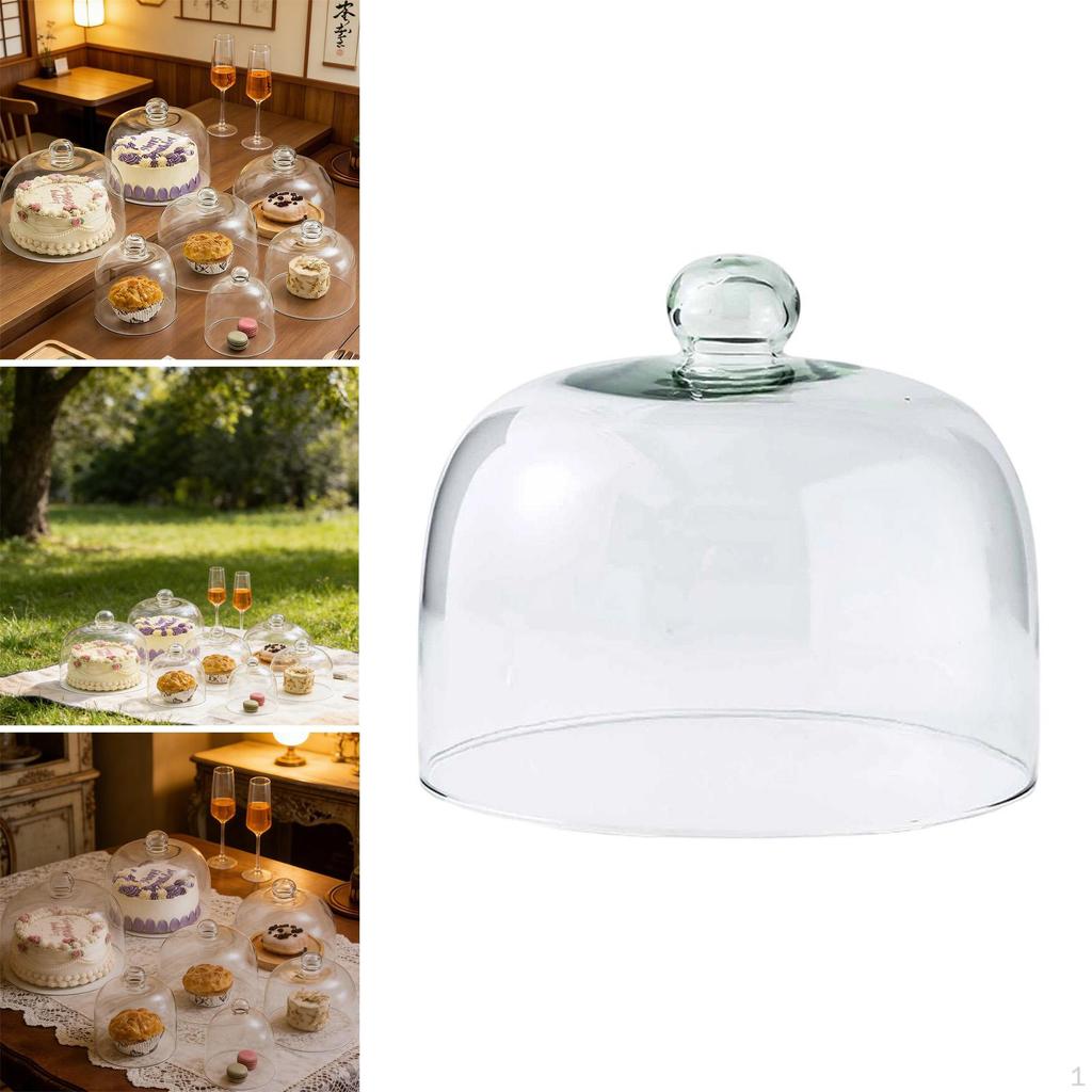 Cake Dome Display Cloche Lid for Dining Room Picnic