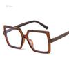 European American Style Glasses Women Irregular Shape Blue Light Blocking Mens Glasses Frame New Stylish Decorative Glass