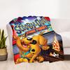1 Stück Scooby-Doo Mystery Outdoor-Decke Leichtes Flanell, Weich & Warm, Ganzjahres, Outdoor, Camping, Wohnzimmer, Büro, L1106098