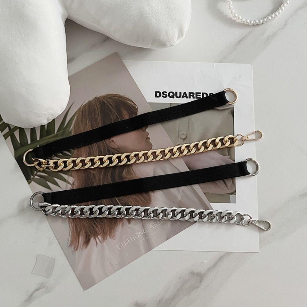 Fashion Casual Slim Fit Metal Waistband Waist Cummerbunds Golden Chain Belt Trouser Dress Belts