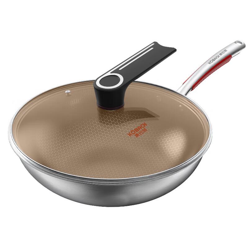 Kombach Enjoy 304 Honeycomb Wok