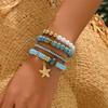 Summer Beach Vacation Wind Starfish Bracelet Bohemian Stacked Suit Bracelet Women's Best-selling Jewelry