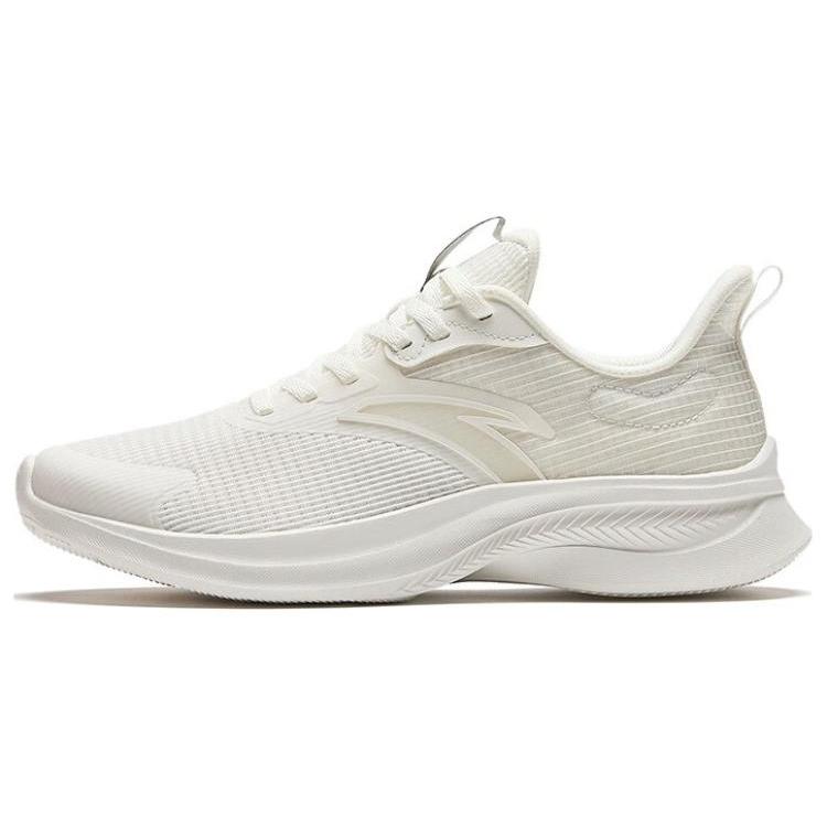 

New Anta Anti Slip Wear Resistant Low Top Running Shoes Women s Ivory White 922335501-1 37.5