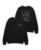 VANNWORKS Que Sera Sera Woman Ver Oversized Sweatshirt (Vncts105) Black