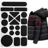 Apparel Applique Self Adhesive Black Patches Thermal Transfer DIY Craft Jacket Repair Washable Waterproof Patch