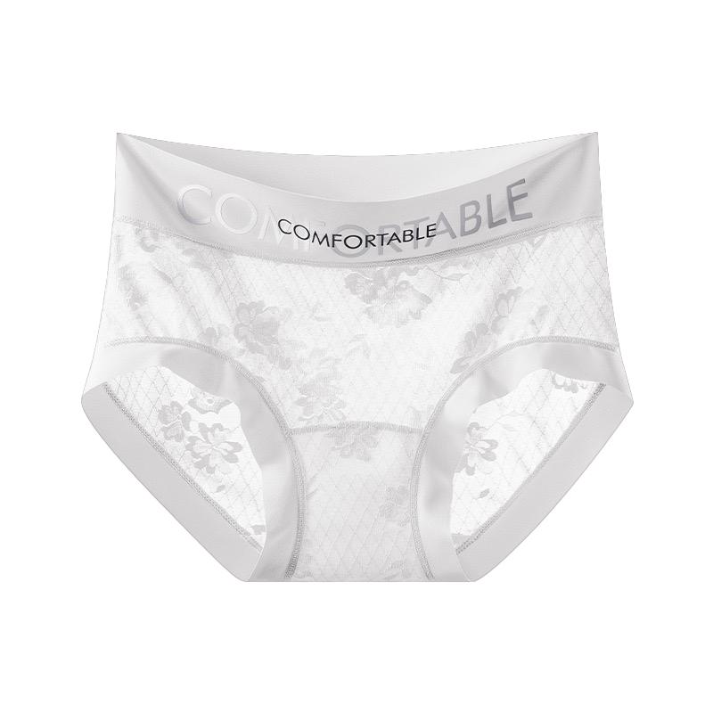 Women's Lace Panties Sexy Undrwear Seamless Comfortable Underpants Middle Waist Panty Fashion Ladies Underpanties