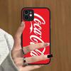 Logo C-Coca C-Cola Fashion Phone Case For IPhone 13 12 X XS MAX Pro Max 16 15 11 14 Pro Max Shockproof Matte Cover