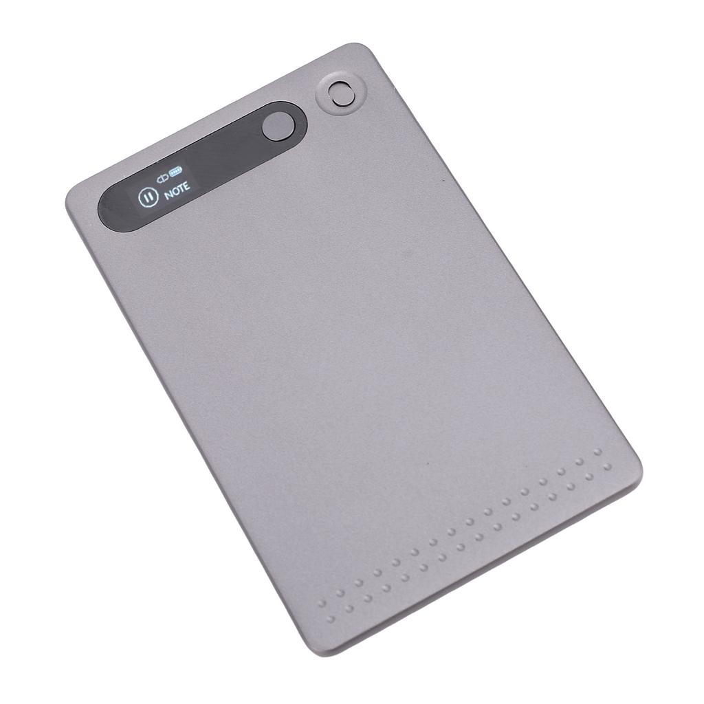 Note Voice Recorder Aluminum Alloy 64GB Memory Efficient AI Voice Translator Recorder for Meeting Lectures