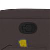Massage Chair Dark Brown Fabric