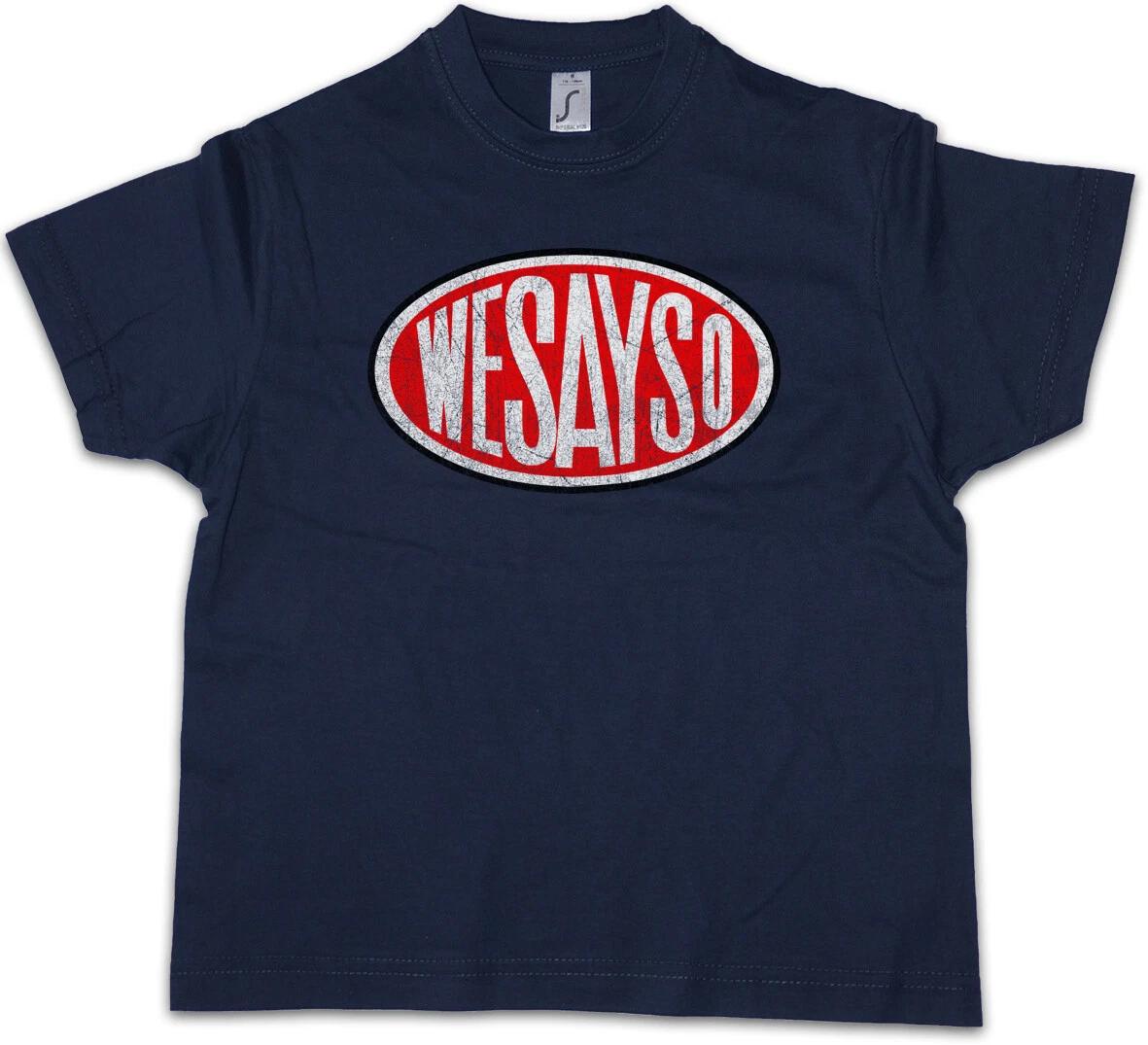 

WeSaySo Kids Boys kids boys T-Shirt Dinosaurs The Dinos Logo Symbol We say so company 120