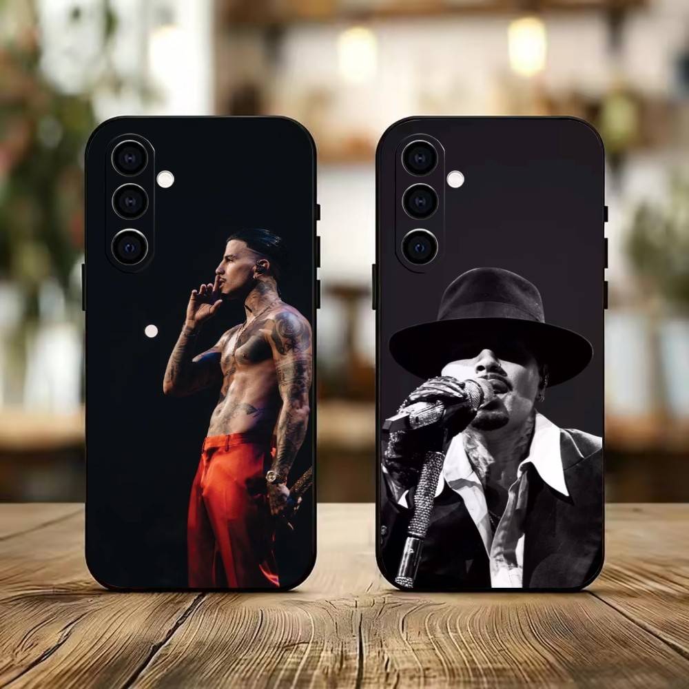 Singer Rauw Alejandro-RA Phone Case For Samsung Galaxy A73,A72,A71,A70,A53,A52,A51,Others Soft Black Cover