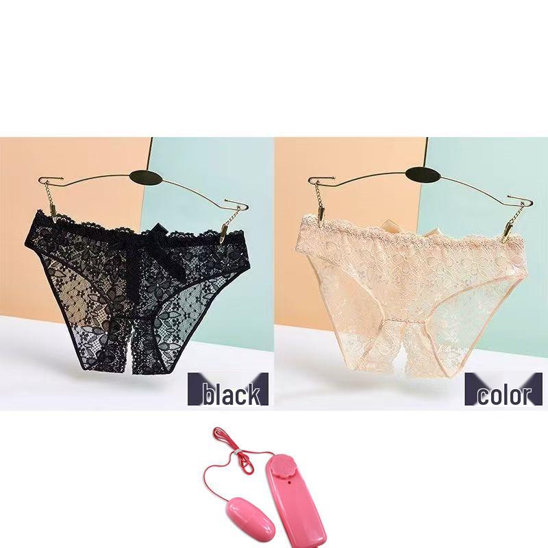 Women's Lace Bow Seamless Open Crotch Panties: Sexy, Hot, and Breathable
