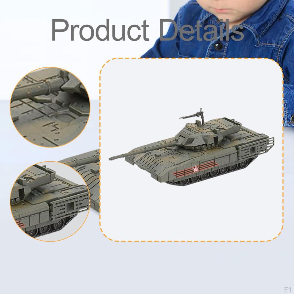 Panzermodell im Maßstab 1:72 - Sammlerstück, Tischdekoration, Geburtstagsgeschenk, Konstruktions-Simulationsspielzeug