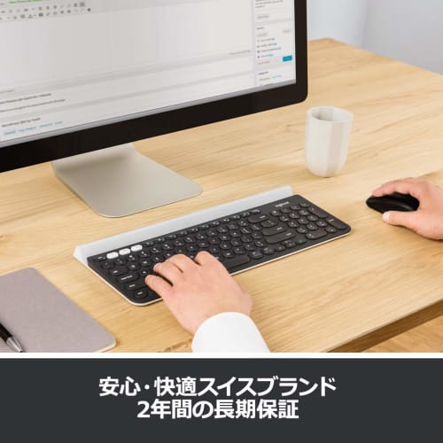 Logitech Wireless Keyboard K780 Bluetooth Unifying Wireless Keyboard Windows Mac Chrome iOS Android