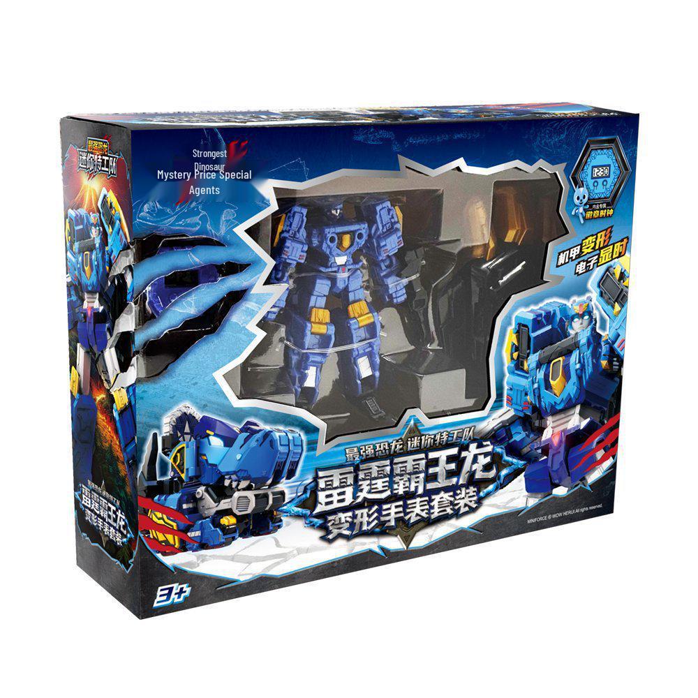 Mini Force Dinosaur Series: Tyrannosaurus Rex Transformation Robot Toy