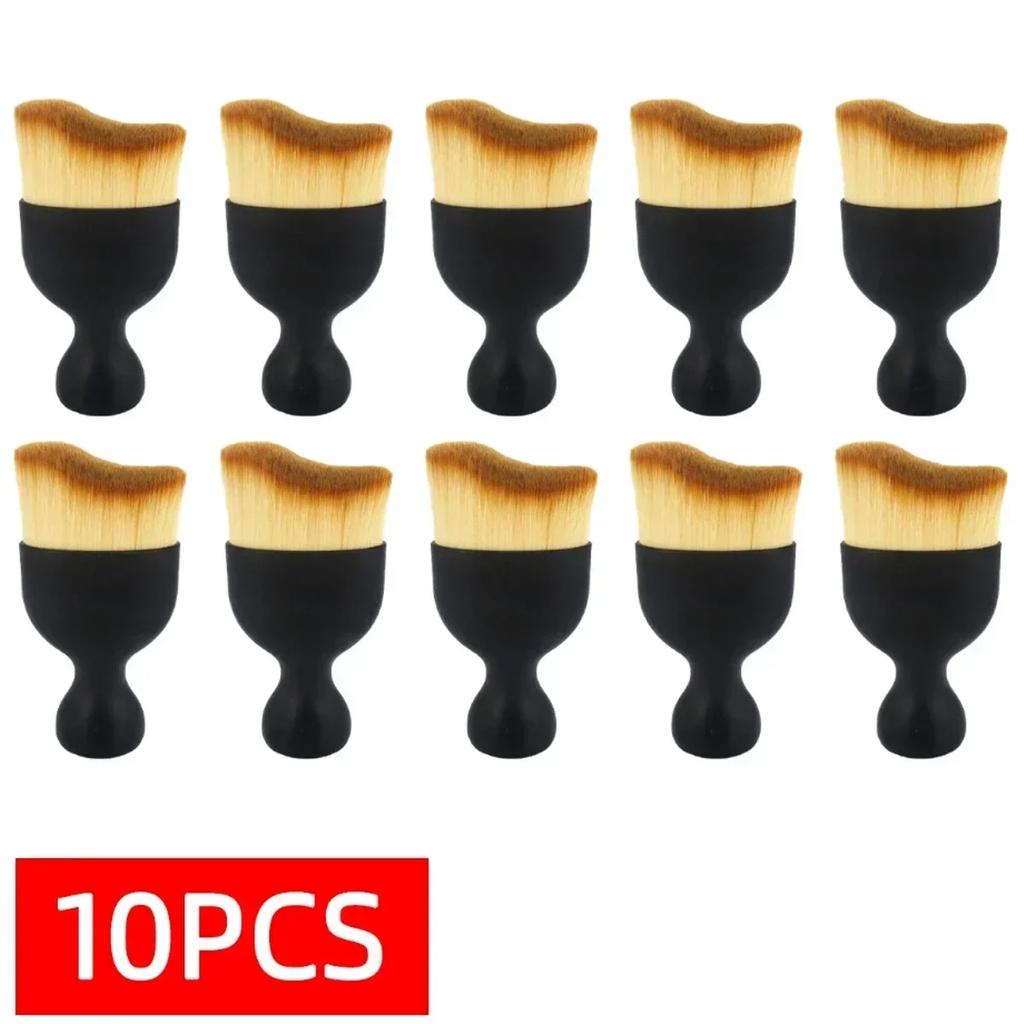 1 2 10 PCS Automotive Interior Cleaning Brush Detail Brush Gap Dust Removal Cleaning Tool Air Conditioning Air Outlet Soft Brush