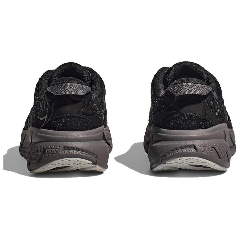 HOKA ONE ONE Clifton L Elite Terrain System Black Satellite Grey Sneakers 1150910-BCKST
