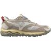 Mizuno Wave Mujin TL Perfect for and Dark Beige x x Size 2E Sneakers, Commuting, School, Lifestyle, Stylish, Off-White Orange, 28.0 cm,