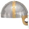 VidaXL Casque de viking de réplique antique pour GN Argenté Acier