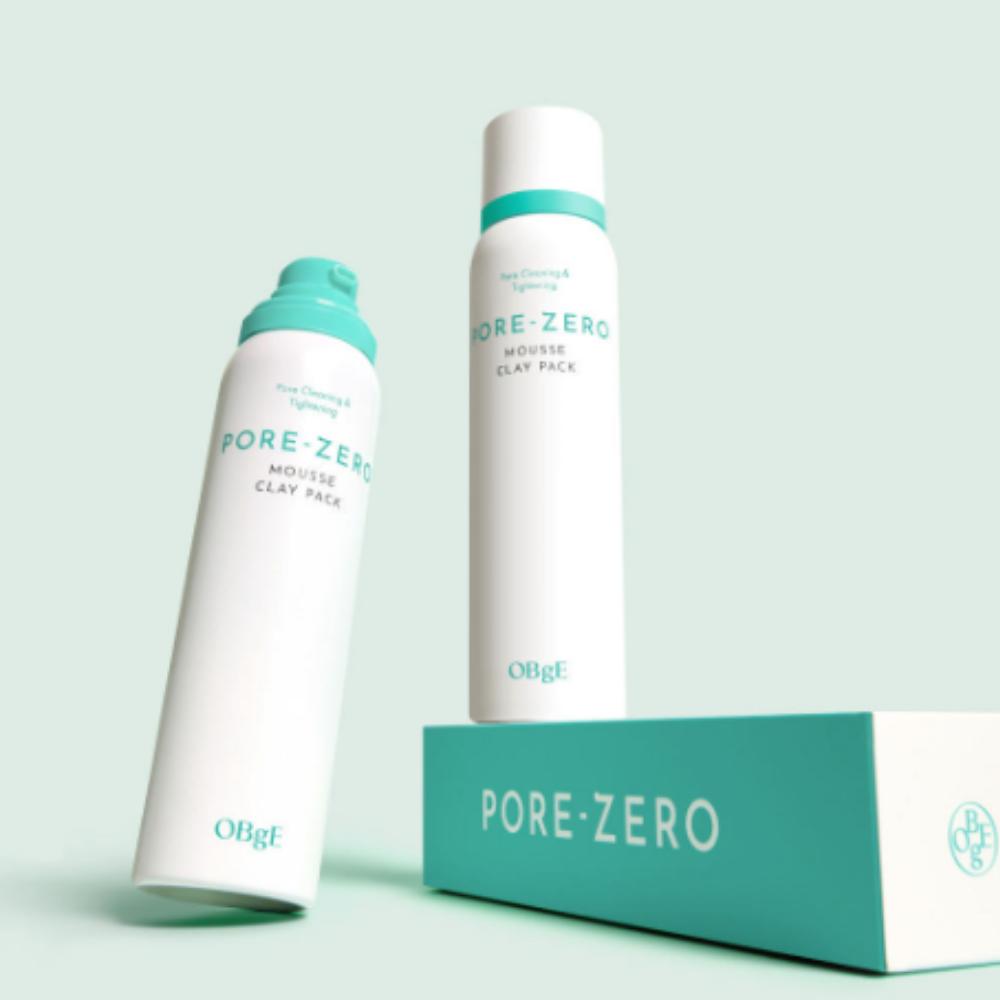 OBGE Pore Zero Mousse Clay Pack 100ml Duo (2PCS Set)