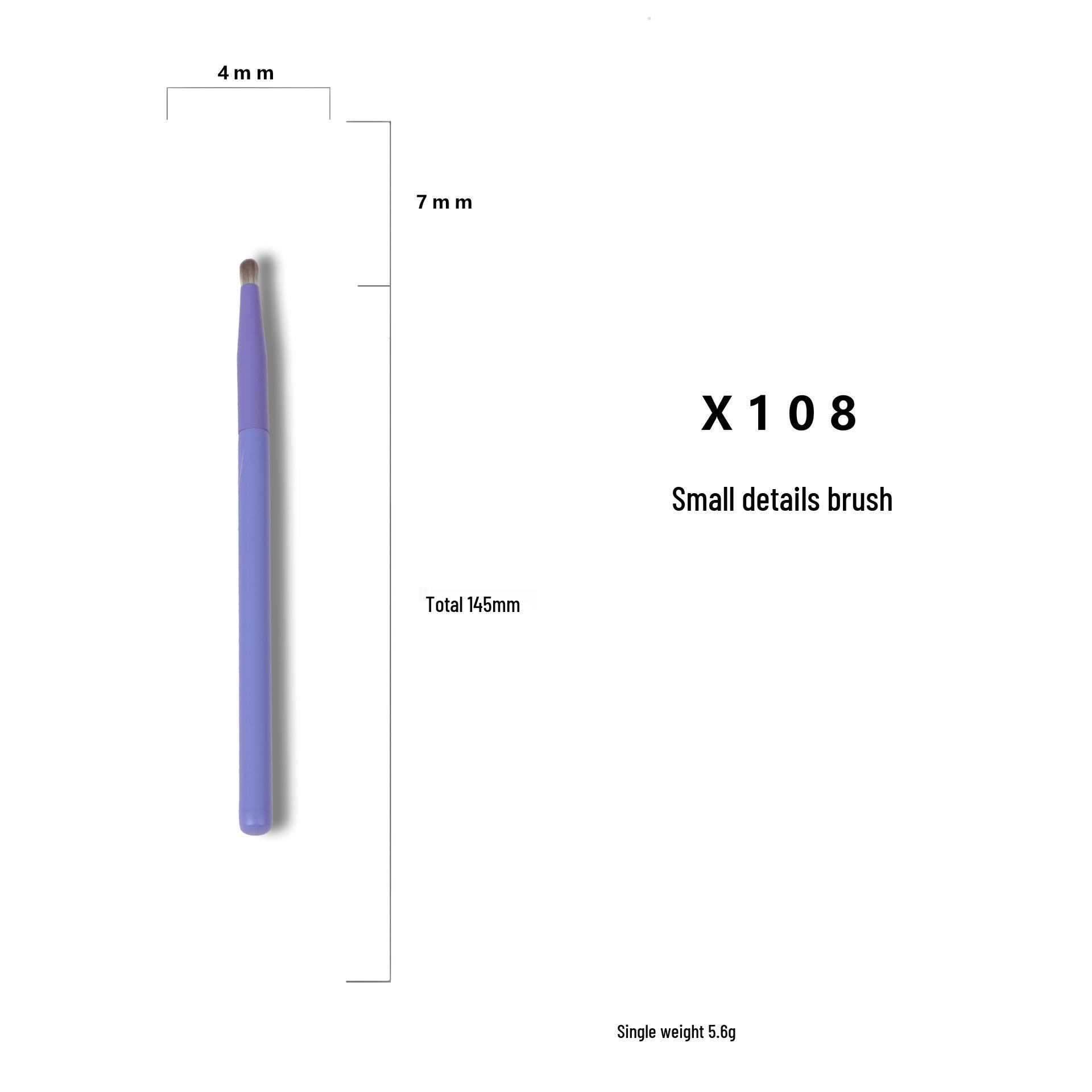 

New Fancy Elf 8-Piece Makeup Brush Set: Powder, Eyeshadow & Knife Brushes