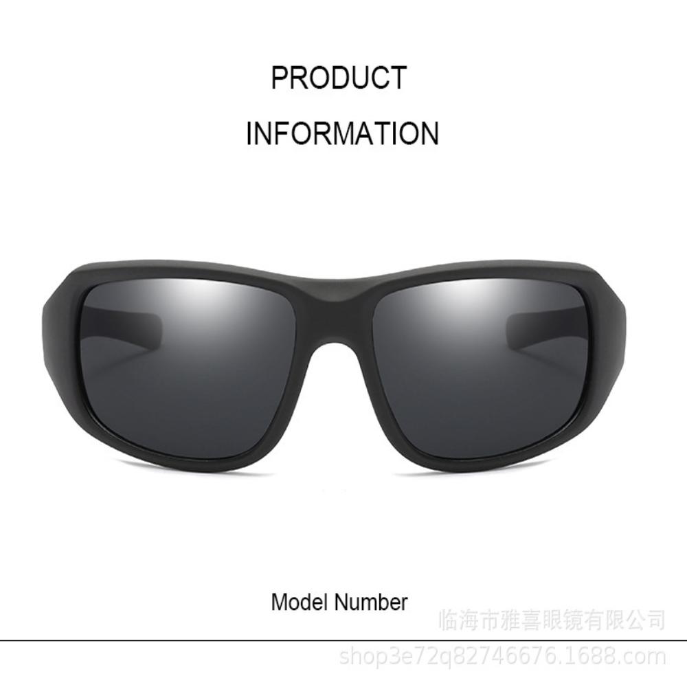 Night Vision Glasses Polarized Sunglasses Unisex Outdoor Sport Cycling Sun Glasses Anti Glare Driver Color Mirror Shades Goggles