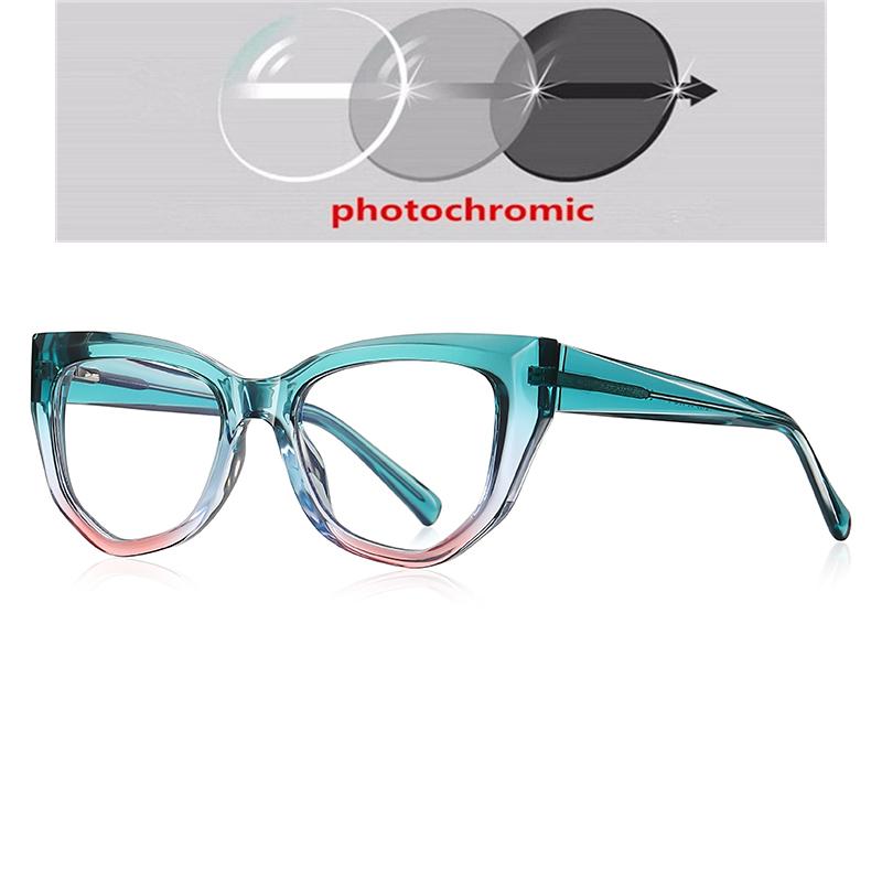 0 -0.5 -0.75 To -6.0 Anti Blue Light Cat Eye Nearsighted Glasses For Women Fashion  Hyperopia Eyeglasses Power +0.5 To +4.0