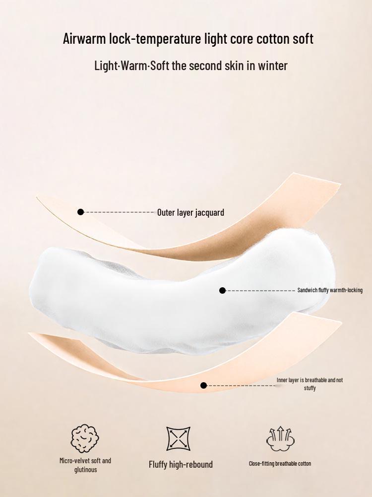 Newborn Double-Layer Quilted Cotton Vest for Boys & Girls - Spring/Autumn