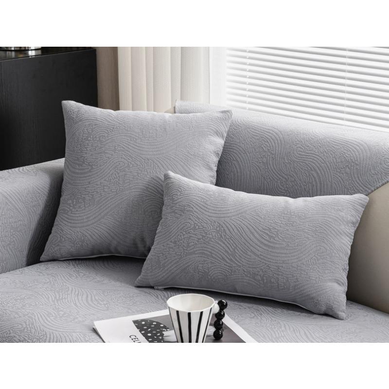Light Luxury Solid Color Sofa Cushion Chenille Universal Simple Non-slip Sofa Cover Cloth Cover Seat Cushion for All Seasons