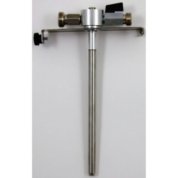 5-liter Adapter - ICH-ZAPFE.DE - Metallic Design - Shut-off Tap - Fresh Beer