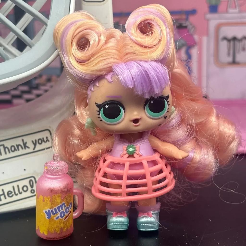 8CM LOL Doll Collectible Girl DIY Toy Doll Set Includes Doll Clothes, Shoes and Accessories Children's Birthday Gift