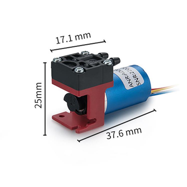 8000 Hours Lifetime Brushless Motor 5V DC Mini Gas Pump Small Sampling Silent Micro Vacuum Diaphragm Air Pump