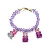 10Pcs Gradient Cute Resin Bear Pendants Charms for DIY Necklace Bracelet Earrings Pendant Jewelry Findings Making Accessories