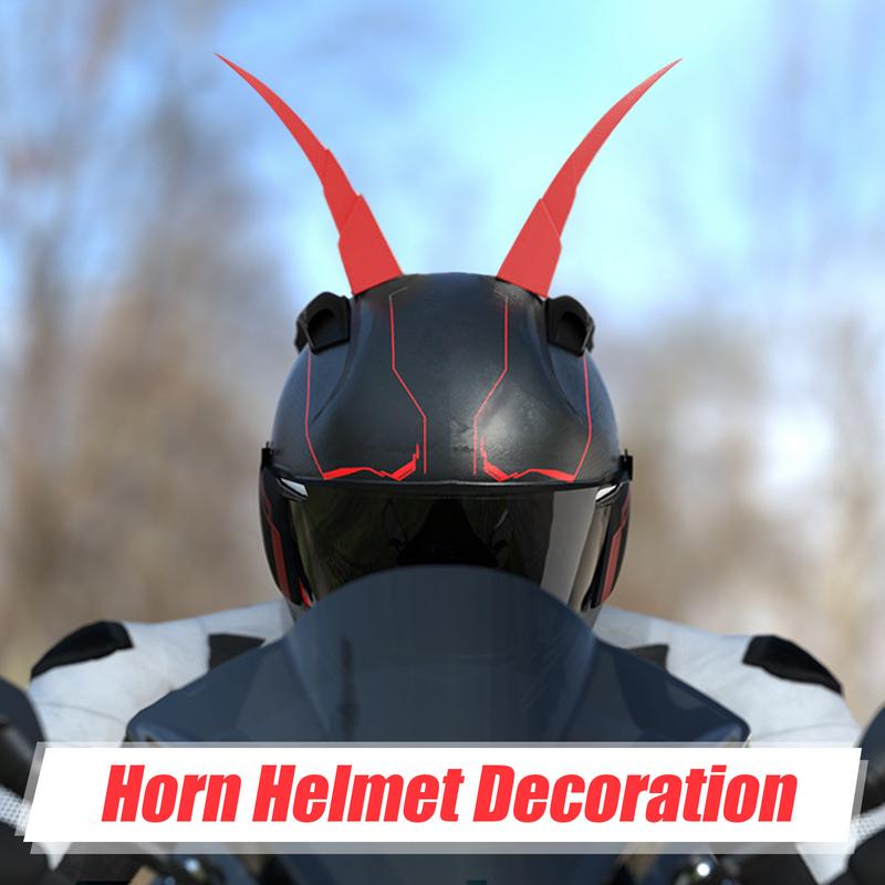 For Skateboarding Motorcycle Helmet Horns Helmet Attachment Horns Decoration Stable And Eye-Catching Ornament For Motorcycle
