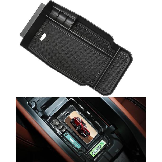 4 PCS for 2023 2024 Mazda CX-50 Center Console Organizer Tray, Armrest Storage Box for Mazda CX50 CX 50 2024 2023 2025 Prime Insert Secondary Box, organizer 1 PCS