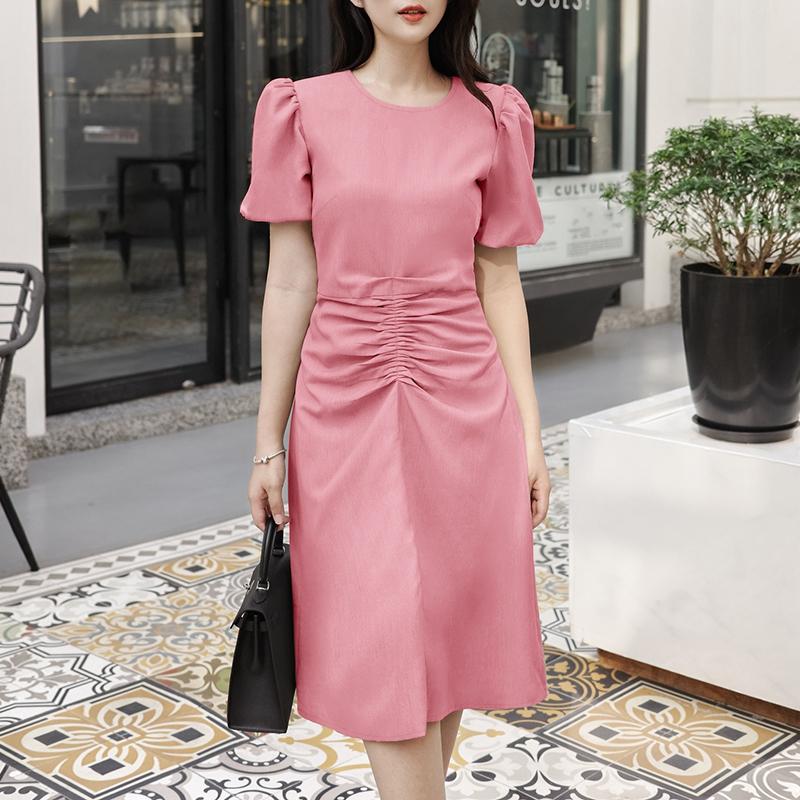 

ZANZEA Женское повседневное летнее платье с круглым вырезом и коротким рукавом S