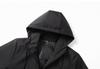 EASTEMPO Loose Solid Plus Size Men's Jacket, Autumn, Casual, Business, Stylish, Fit, Lightweight, Color, (L, Black)